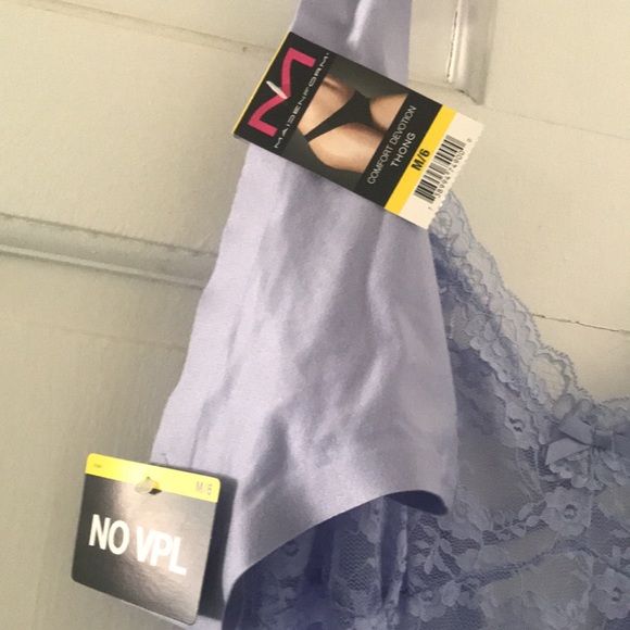 Light Blue Lace Lingerie and Thong Chemise - Picture 2 of 3